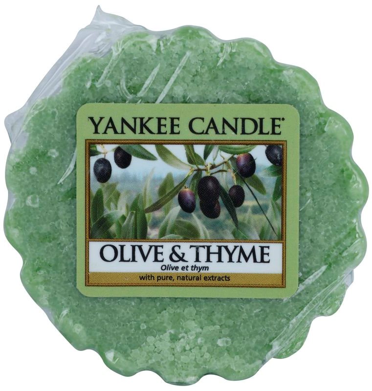 Yankee Candle Olive & Thyme Duftwachs für Aromalampe 22 g