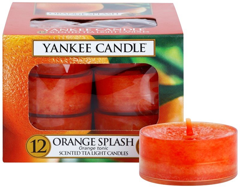 Yankee Candle Orange Splash vela de té 12 x 9,8 g