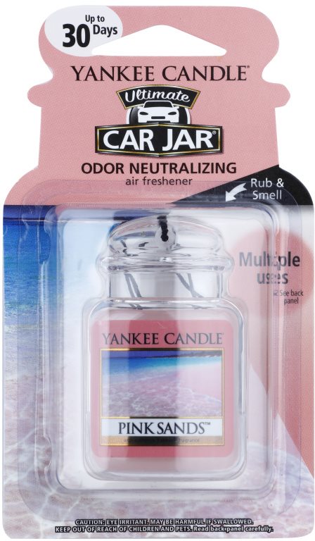 Yankee Candle Pink Sands odświeżacz do samochodu wiszące