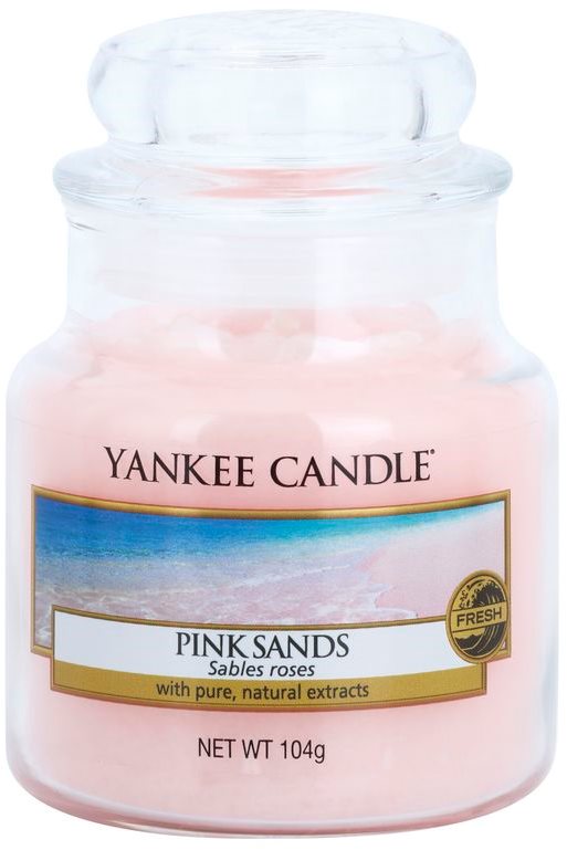 Yankee Candle Pink Sands świeczka zapachowa 104 g Classic mała