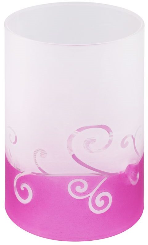 Yankee Candle Purple Scroll Glazen theelichthouder