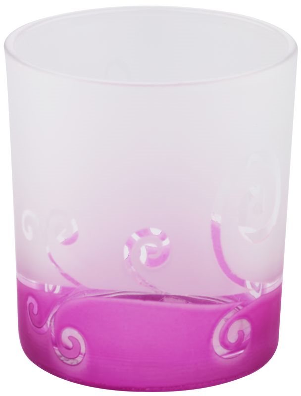 Yankee Candle Purple Scroll skleněný svícen na votivní svíčku
