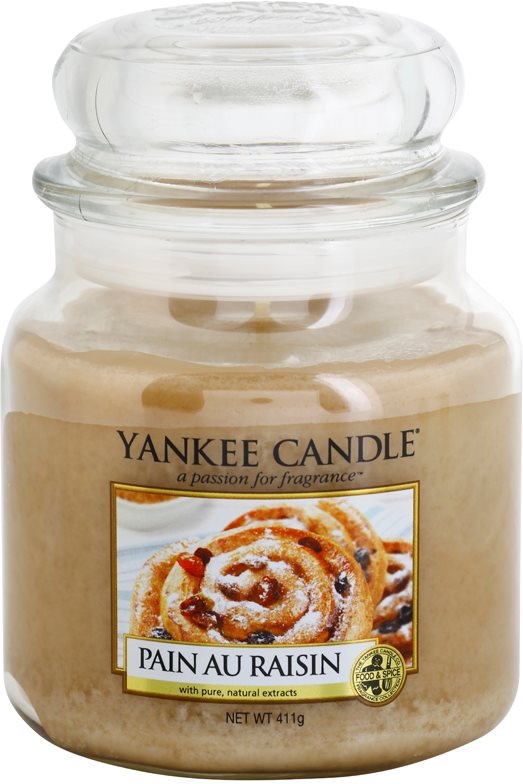 Yankee Candle Pain au Raisin vonná sviečka 411 g Classic stredná