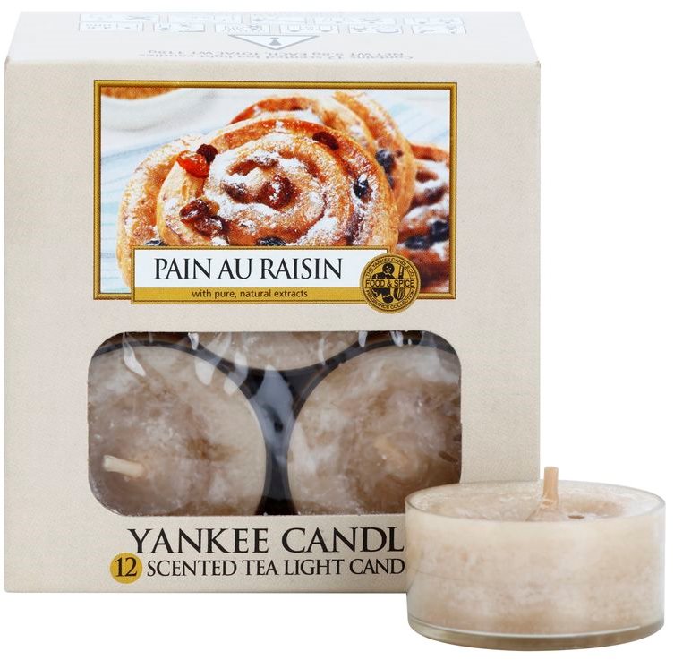 Yankee Candle Pain au Raisin teamécses 12 x 9,8 g