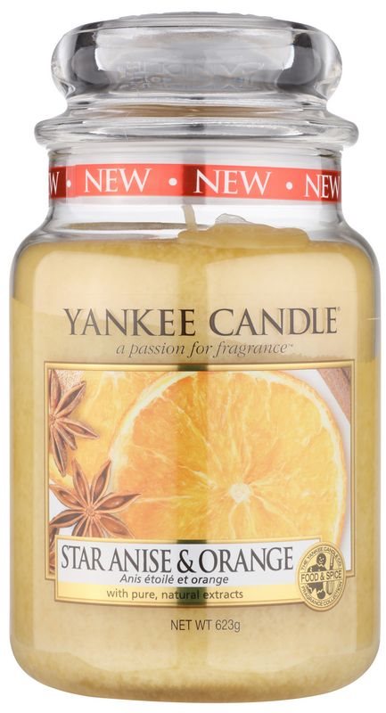 Yankee Candle Star Anise & Orange Scented Candle 623 g Classic Large
