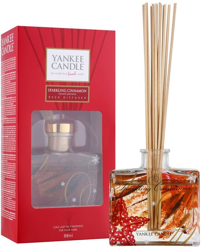 Yankee Candle Sparkling Cinnamon Aroma Diffuser With Filling 80 ml Signature