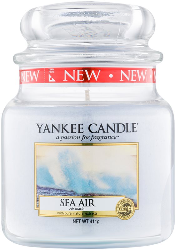 Yankee Candle Sea Air lumânare parfumată 411 g Clasic mediu