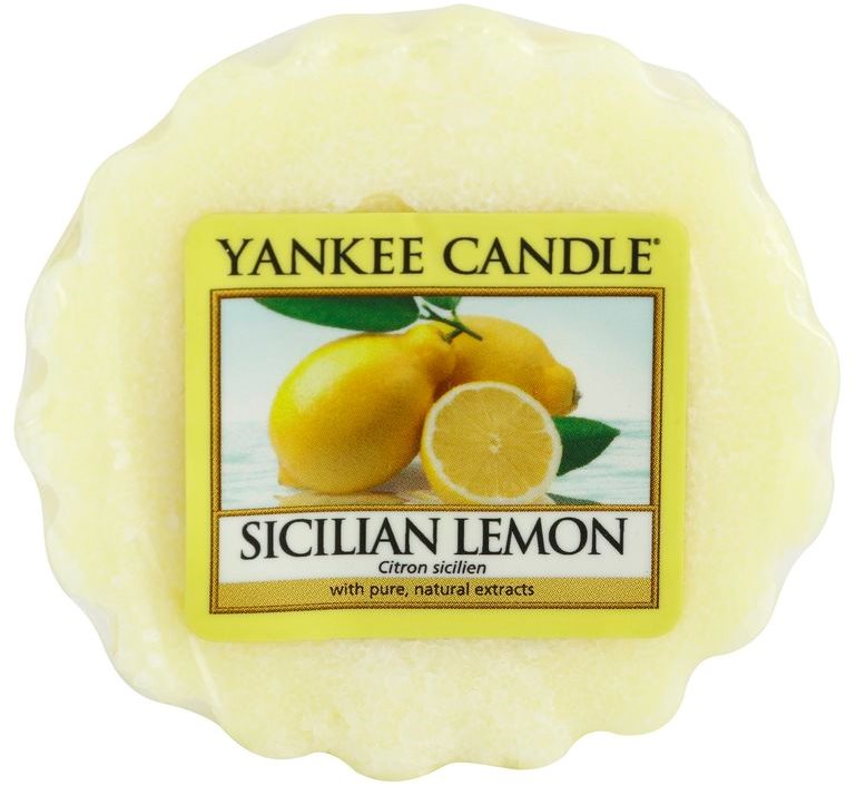 Yankee Candle Sicilian Lemon cera per lampada aromatica 22 g