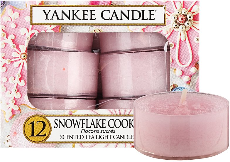 Yankee Candle Snowflake Cookie bougie chauffe-plat 12 x 9,8 g