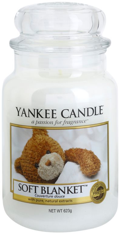 Yankee Candle Soft Blanket vonná svíčka 623 g Classic velká