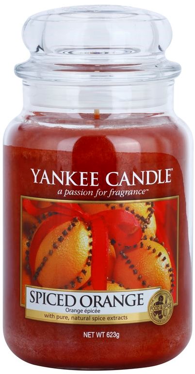 Yankee Candle Spiced Orange Geurkaars 623 gr Classic Large