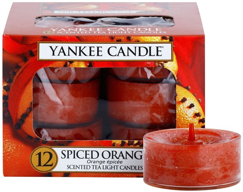 Yankee Candle Spiced Orange Theelichtje 12 x 9,8 gr