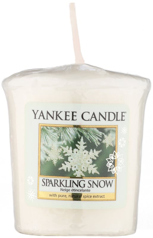 Yankee Candle Sparkling Snow velas votivas 49 g