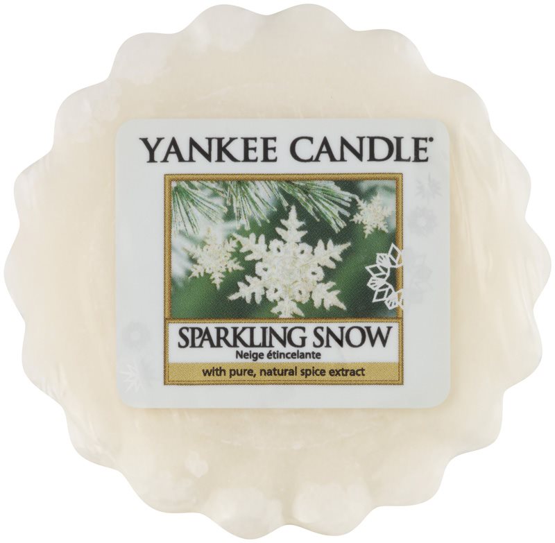 Yankee Candle Sparkling Snow cera per lampada aromatica 22 g