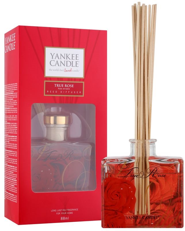 Yankee Candle True Rose Aroma Diffuser With Filling 88 ml Signature