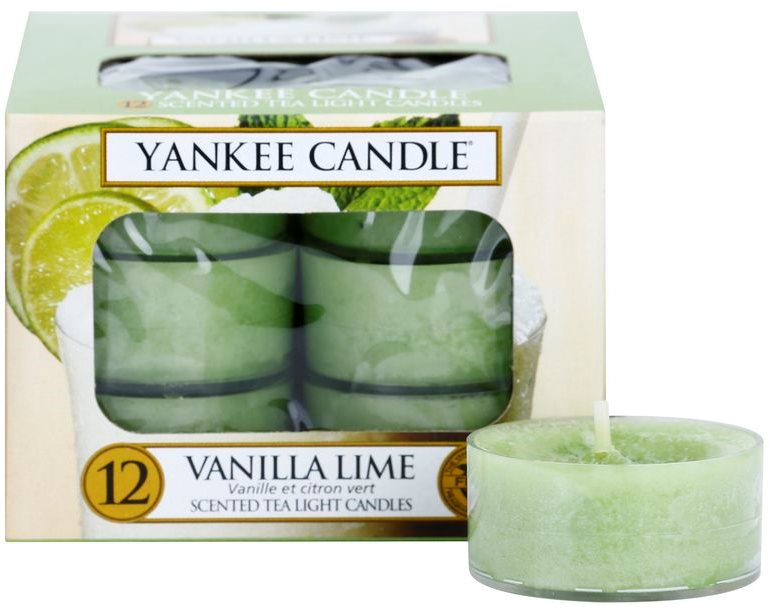Yankee Candle Vanilla Lime lumânare 12 x 9,8 g