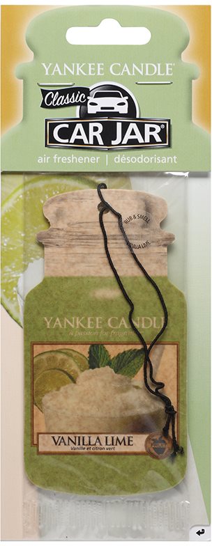 Yankee Candle Vanilla Lime Hanging Car Air Freshener