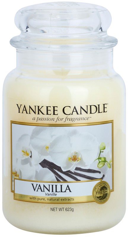 Yankee Candle Vanilla świeczka zapachowa 623 g Classic duża