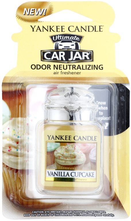 Yankee Candle Vanilla Cupcake aроматизатор за автомобил закачащ се