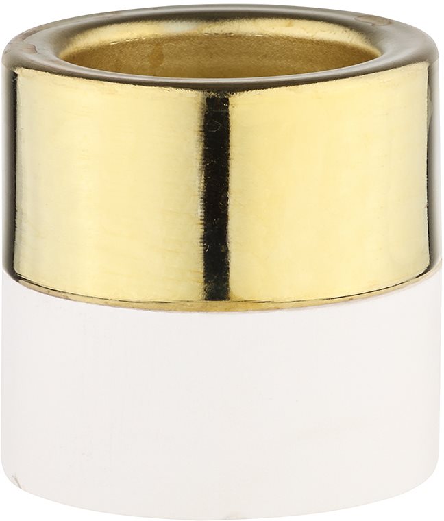 Yankee Candle White Wood & Metal porte-bougie chauffe-plat en bois