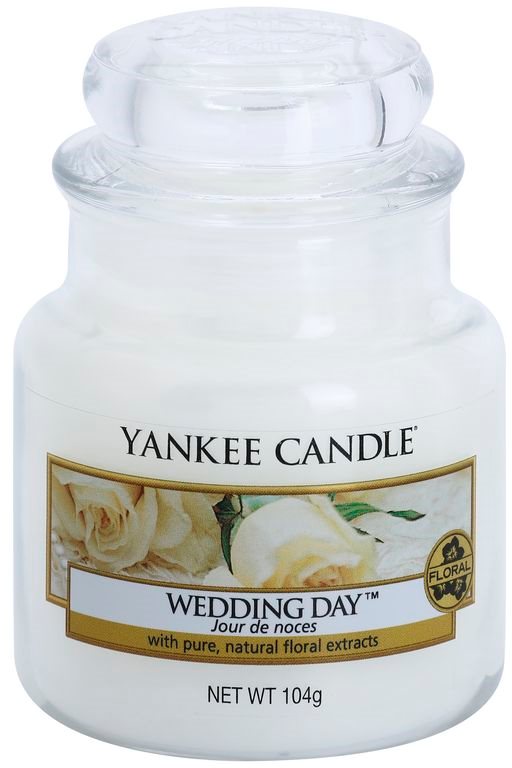 Yankee Candle Wedding Day świeczka zapachowa 104 g Classic mała