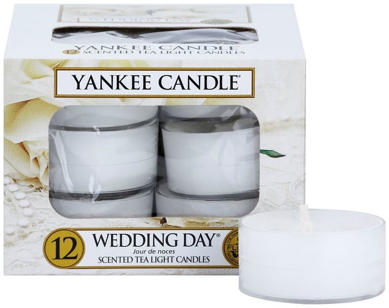 Yankee Candle Wedding Day Tealight 12 X 9 8 G Notino Co Uk Yankee Candle Wedding Day Tealight 12 X 9 8 G
