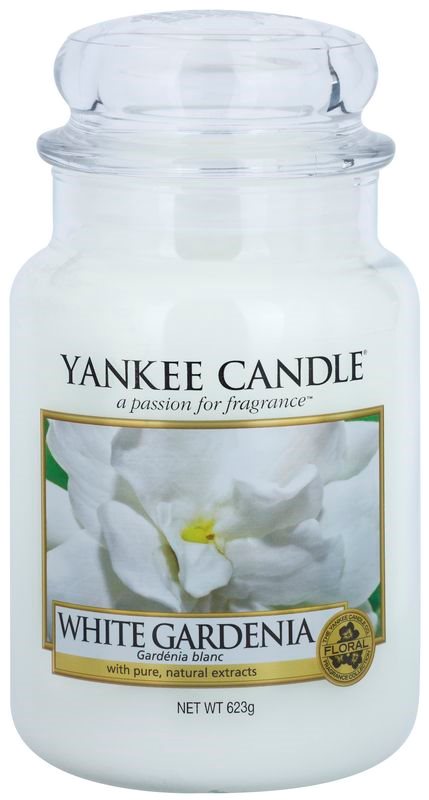Yankee Candle White Gardenia Scented Candle 623 g Classic Large