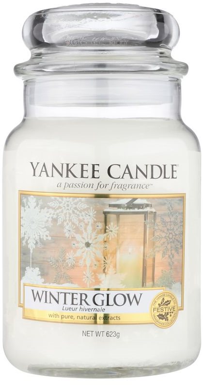 Yankee Candle Winter Glow vonná sviečka 623 g Classic veľká