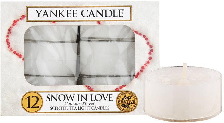 Yankee Candle Snow in Love teamécses 12 x 9,8 g