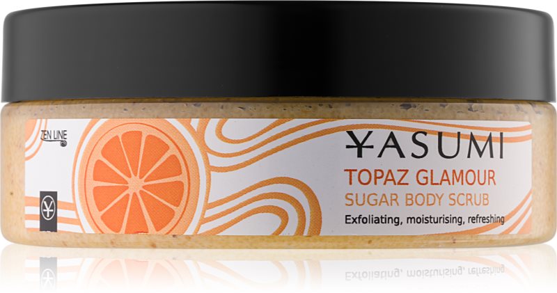 Yasumi Body Care Topaz Glamour zjemňujúci telový peeling