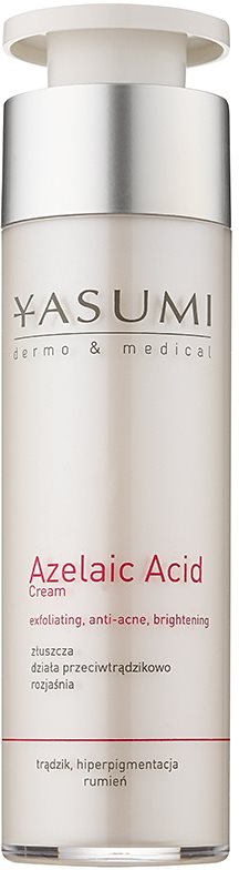 Yasumi Dermo&Medical Azelaic Acid upokojujúci krém pre citlivú pleť so sklonom k akné