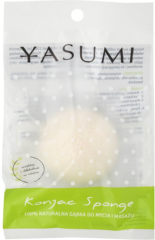 Yasumi Konjak Yam esponja macia de limpeza para pele sensível