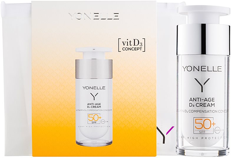 Yonelle Anti - Age D3 creme antirrugas de proteção SPF 50+
