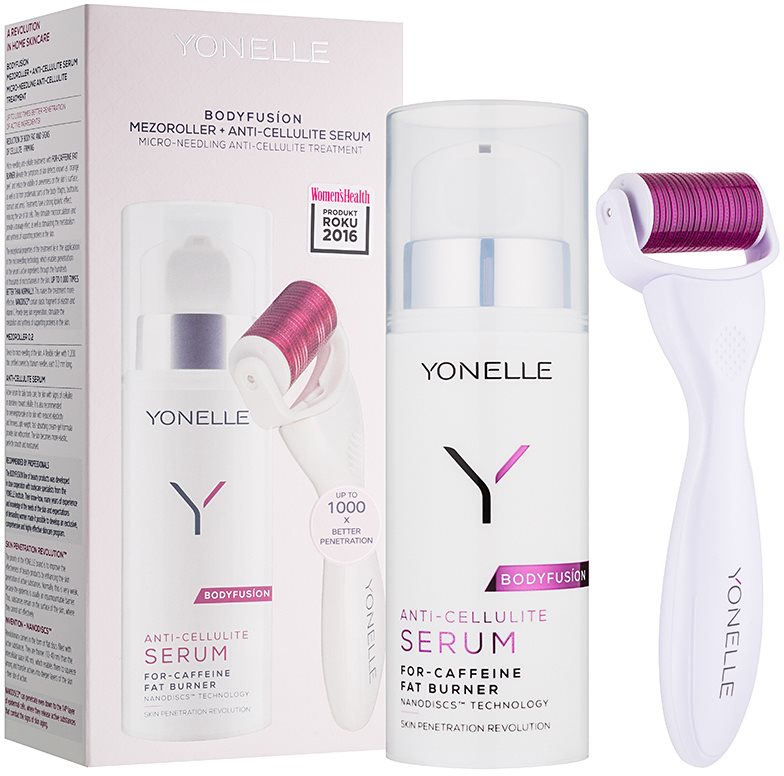 Yonelle Bodyfusion сироватка проти целюліту + мезороллер