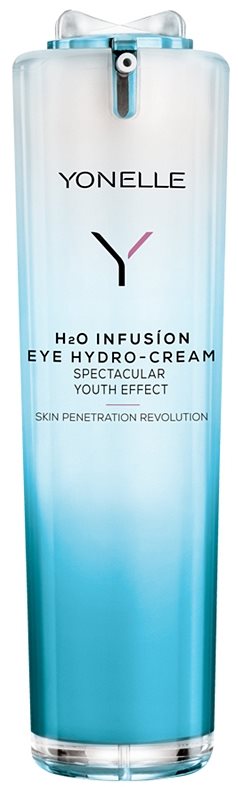 Yonelle H2O Infusion hydratisierende Augencreme gegen Falten und dunkle Augenringe