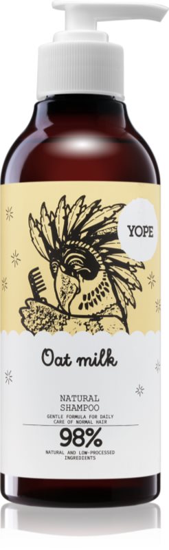 Yope Oat Milk naravni šampon za normalne lase brez sijaja