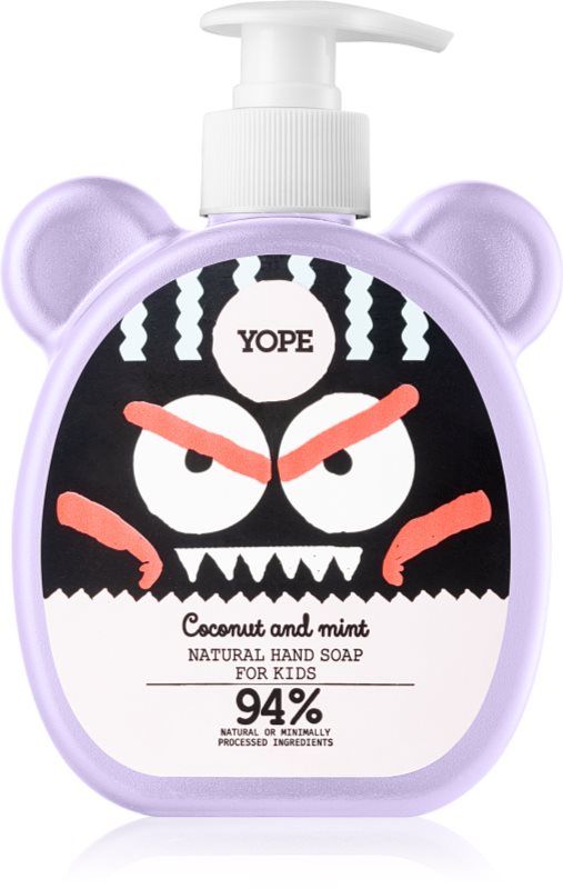 Yope Coconut & Mint tekoče milo za roke za otroke