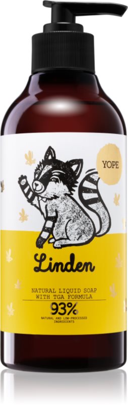 Yope Linden sapun lichid cu efect de hidratare