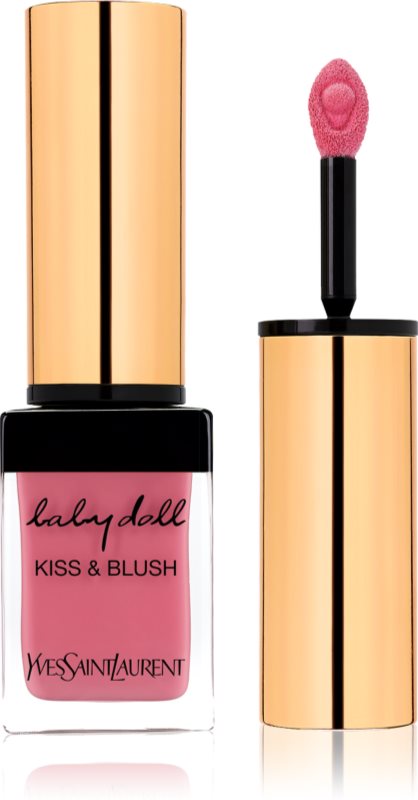 Yves Saint Laurent Baby Doll Kiss & Blush rúž na pery a líca s matným efektom
