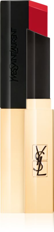 Yves Saint Laurent Rouge Pur Couture The Slim vékony mattító rúzs bőr hatással