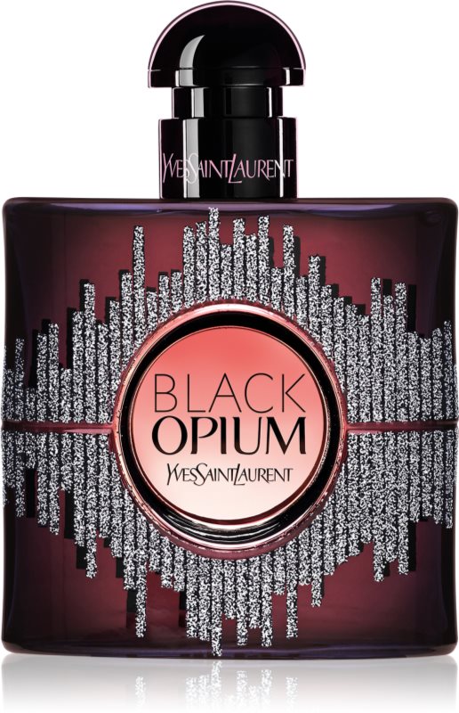 Yves Saint Laurent Black Opium Eau de Parfum voor Vrouwen 50 ml Limited Edition Sound Illusion