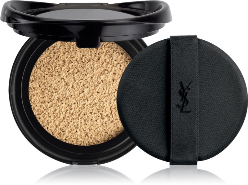 Yves Saint Laurent Encre de Peau Le Cushion burete cu machiaj de lungă durată SPF 23 rezervă