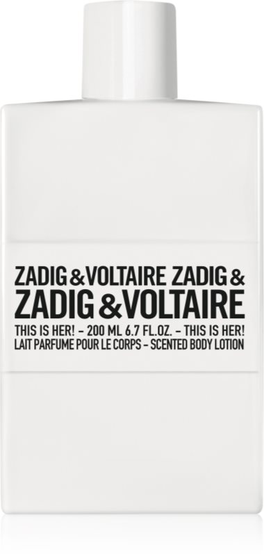Zadig & Voltaire This Is Her! tělové mléko pro ženy 200 ml