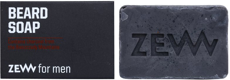 Zew For Men jabón natural en barra para barba
