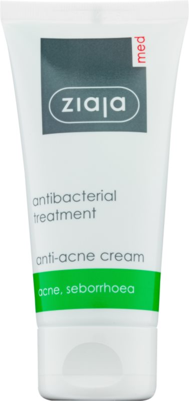 Ziaja Med Antibacterial Care helyi ápolás pattanásos bőrre arcra és testre