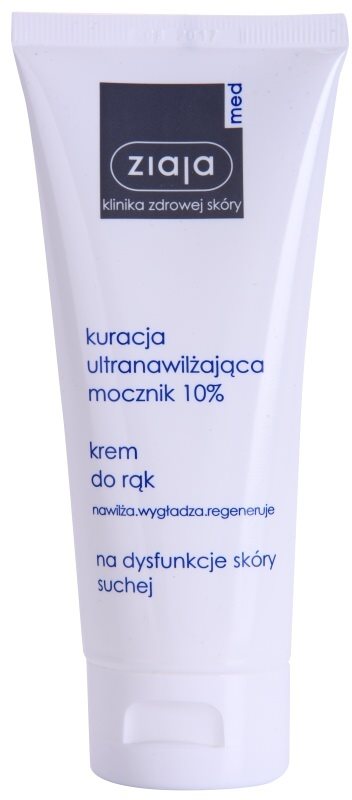Ziaja Med Ultra-Moisturizing with Urea intenzivní regenerační krém na ruce