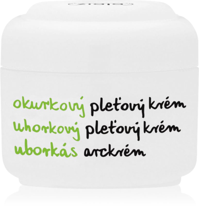 Ziaja Cucumber kojący krem nawilżający z witaminą A i E