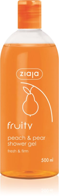 Ziaja Fruity Peach & Pear osvežujoč gel za prhanje