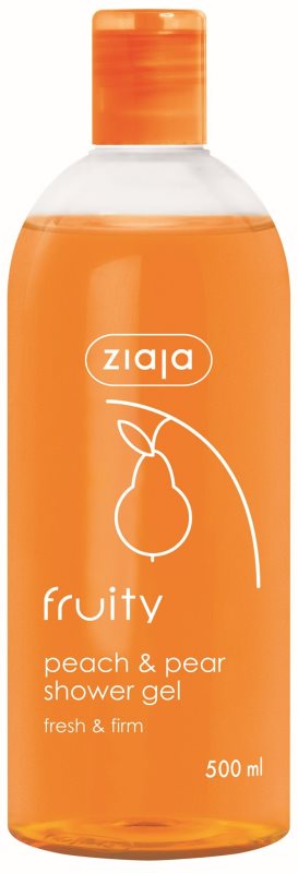 Ziaja Fruity Peach & Pear odświeżający żel pod prysznic