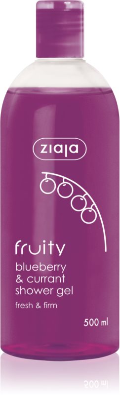 Ziaja Fruity Blueberry & Currant osvežujoč gel za prhanje